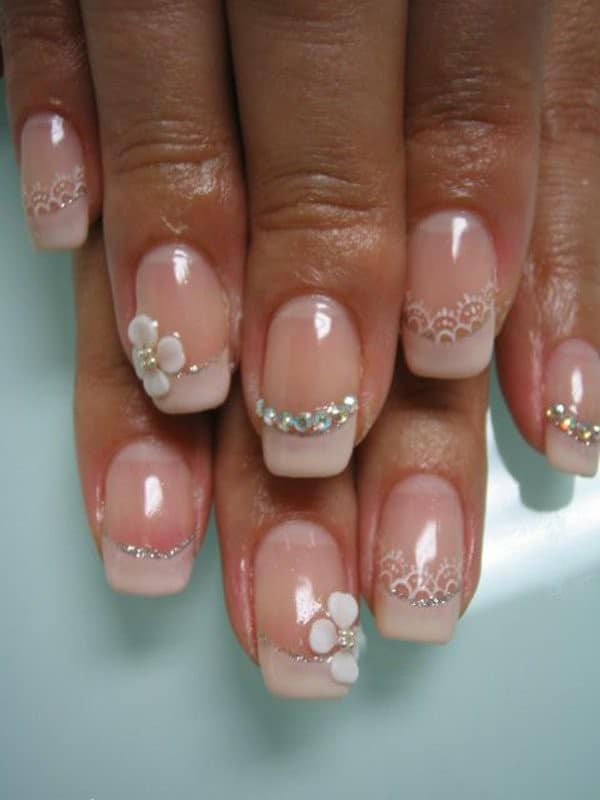 Beautiful Wedding Nail Designs