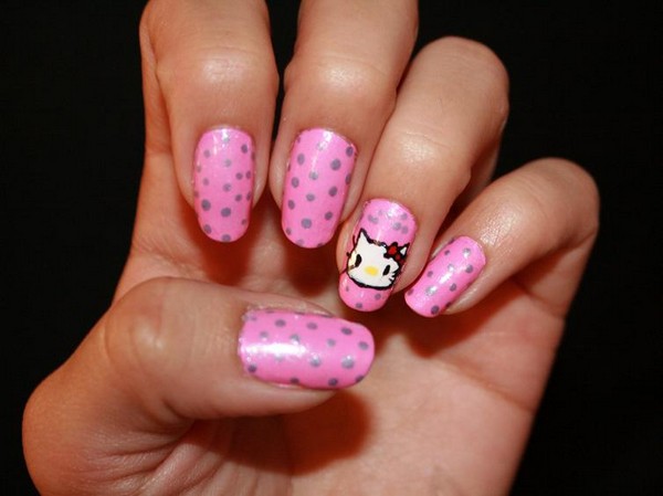 Cute Pink Nails