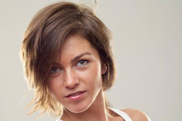 Cute Short Hairstyle For Thick Hair
