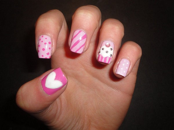 Delightful Pink Nails