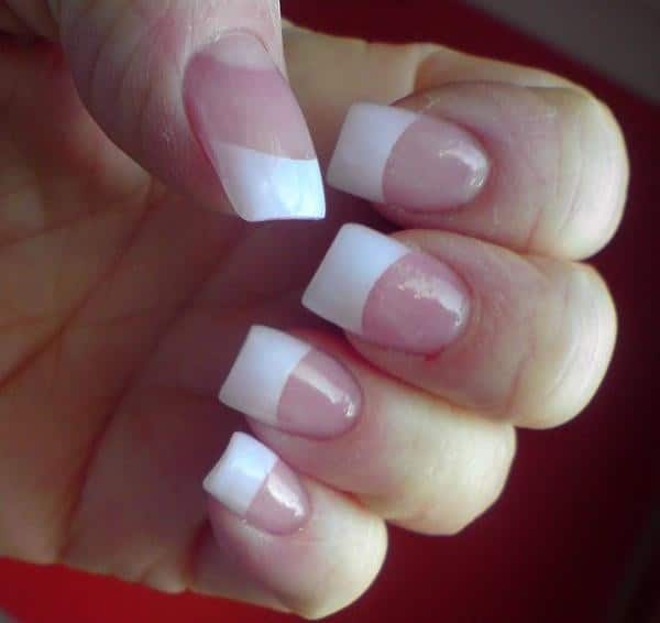Easy Pink Nails Design