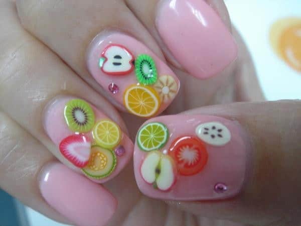 Fruit Gel Nails