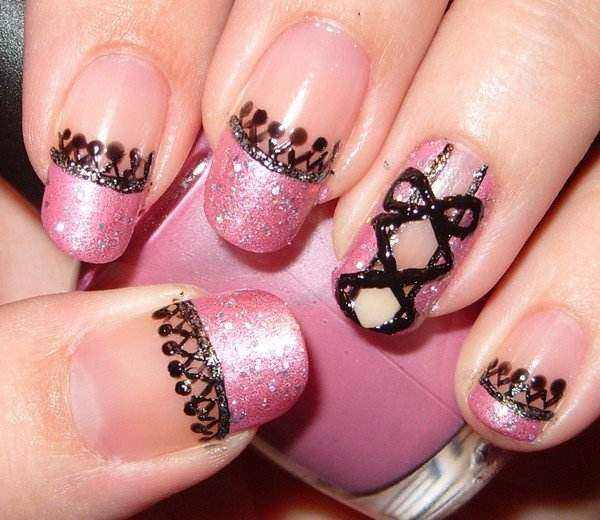 Pink Nails Design