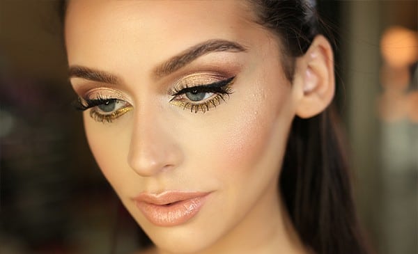 Silver Prom Makeup