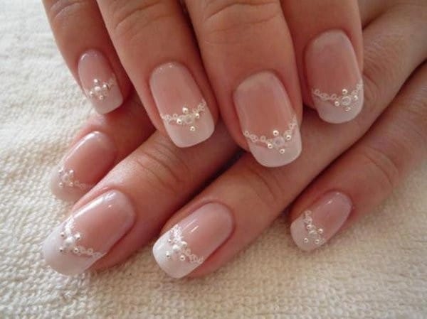 52 Wedding Nails Design Ideas with Pictures - Beautified Designs