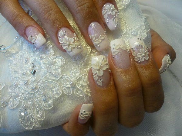 Wedding Themed Nails