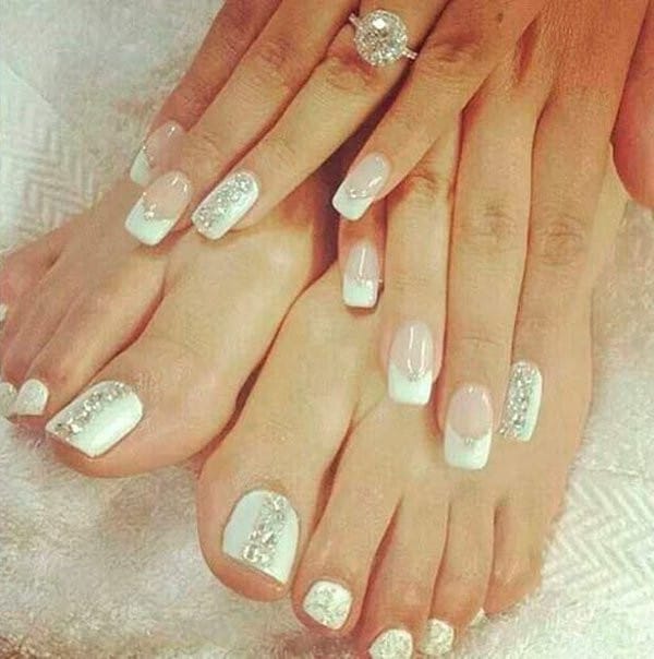 Wedding Toenails