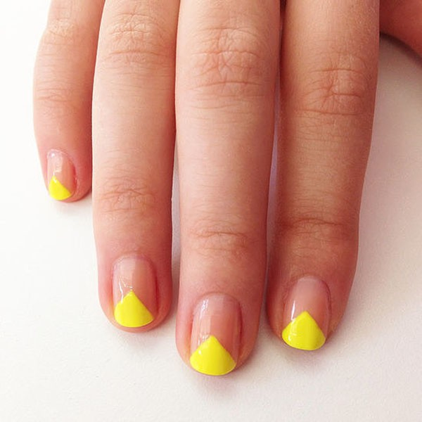 Yellow Nail Design