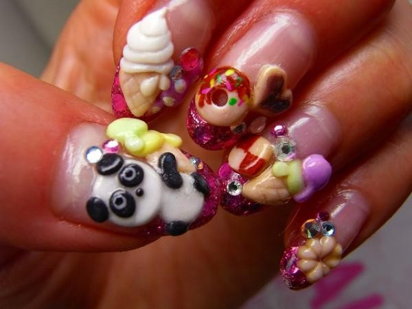 3D Nail Art Designs Acrylic