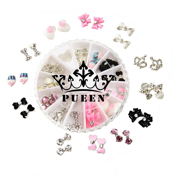 Pueen 3D Nail Charms