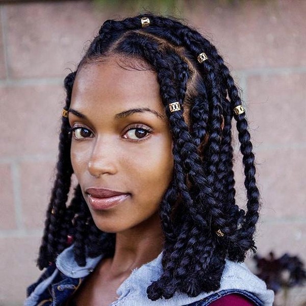 Featured image of post Cute Short Box Braid Styles : But such loud braids short hair styles are not for.