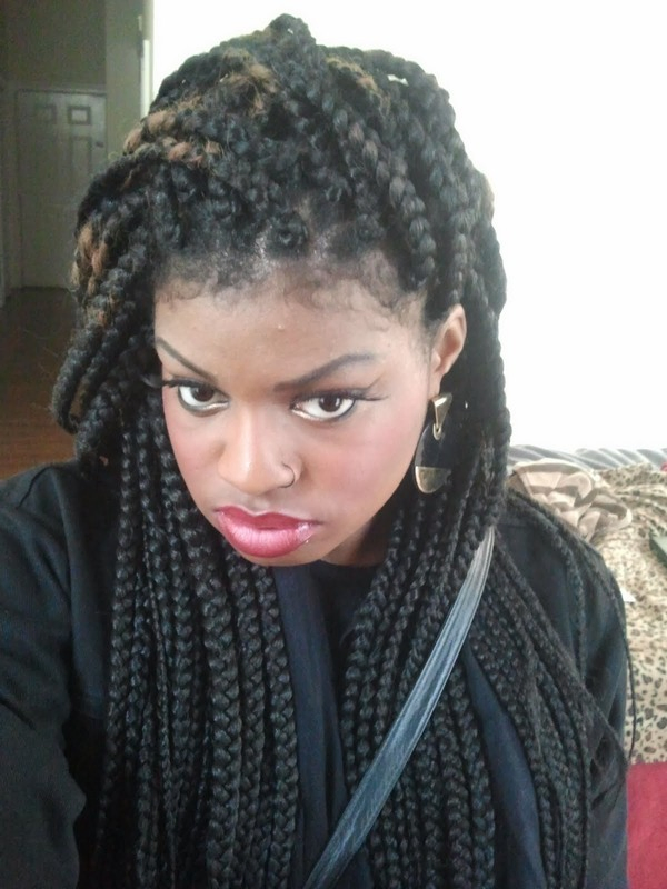 Box Braids For Short Hair