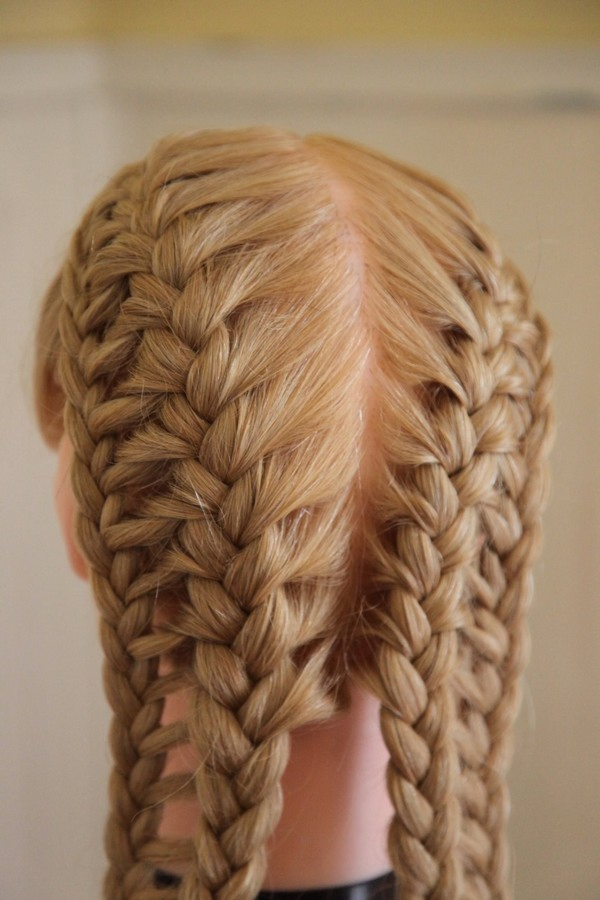 French Braid Pigtails