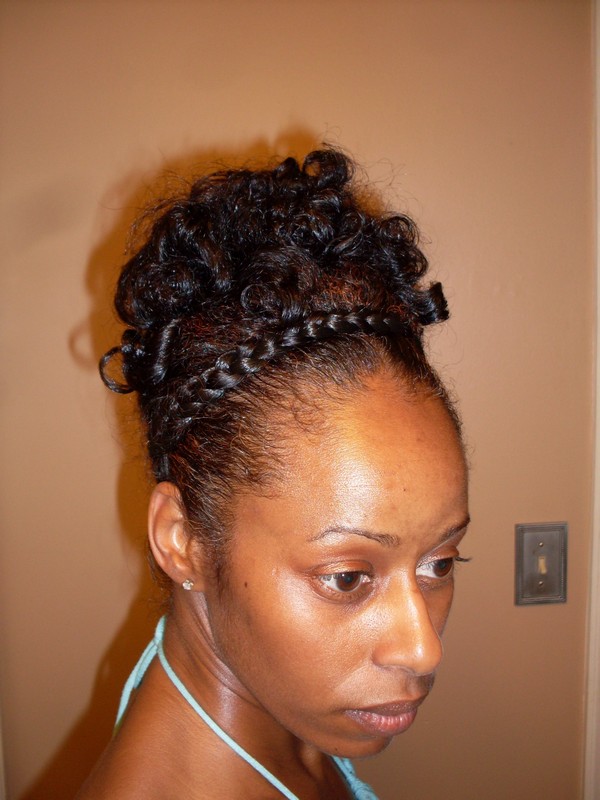 Goddess Braids Hairstyles With Weave