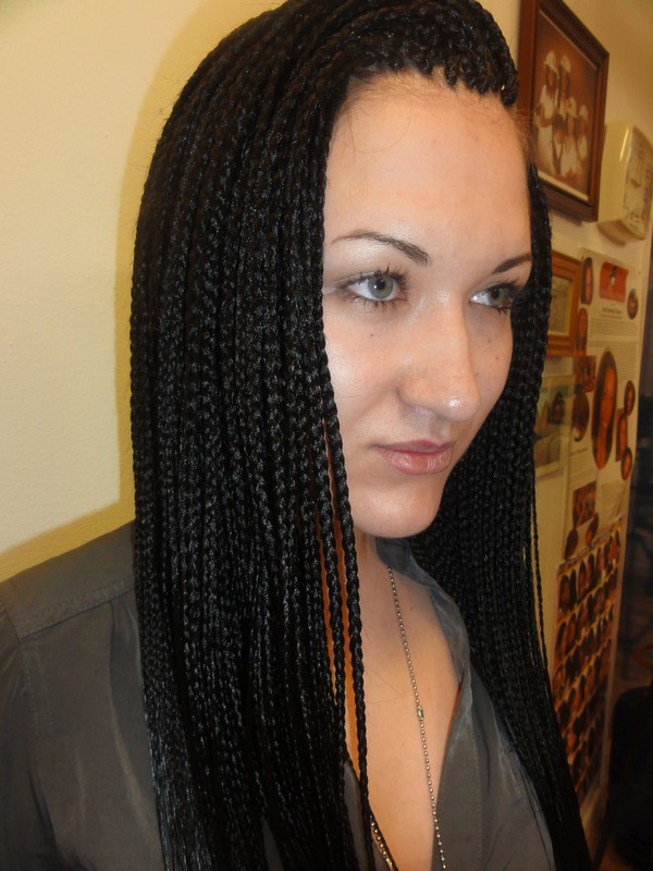 human hair micro braids hairstyles