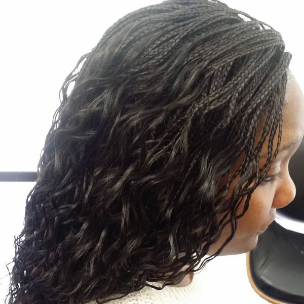 How To Do Micro Braids Styles