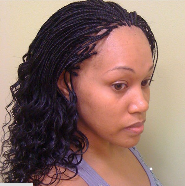 Micro Braids Hairstyles Tumblr