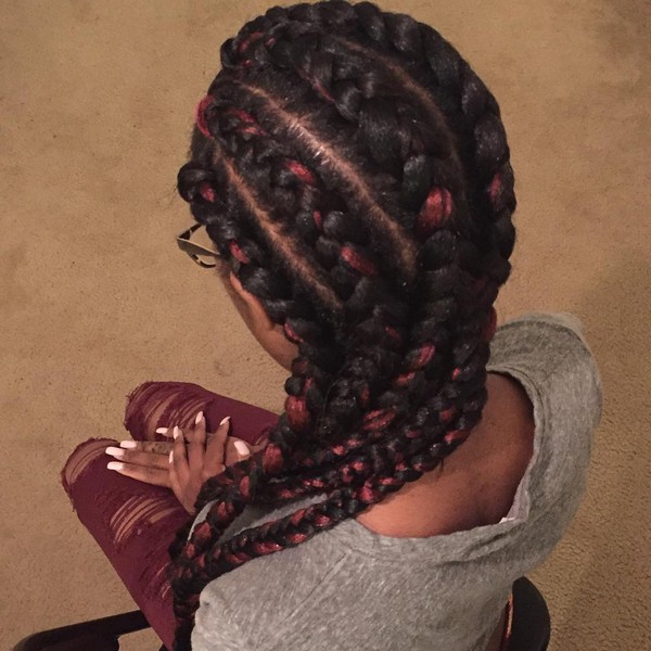 Pictures Of Goddess Braids Hairstyles