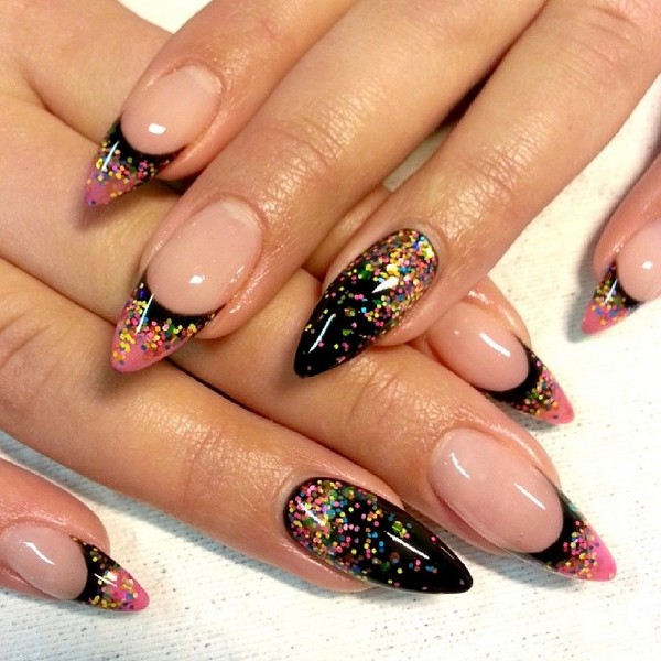 Pointed Acrylic Nails