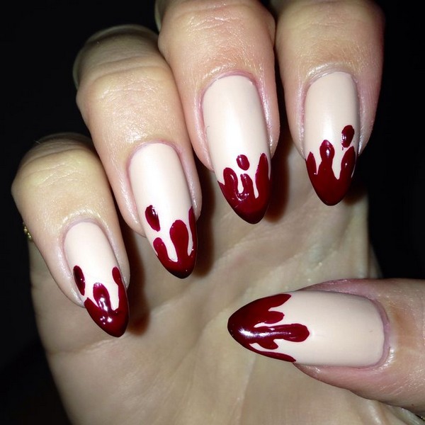 Pointy Nails Designs Ideas