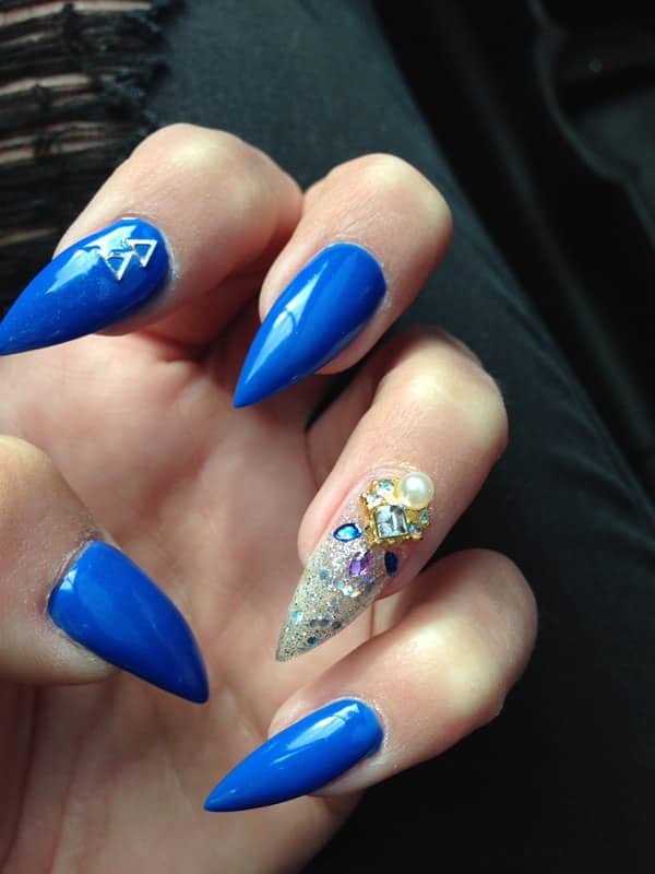 51 Stiletto Nails Designs And Ideas For All Nail Types 21 51 Stiletto Nails Designs And Ideas For All Nail Types 21