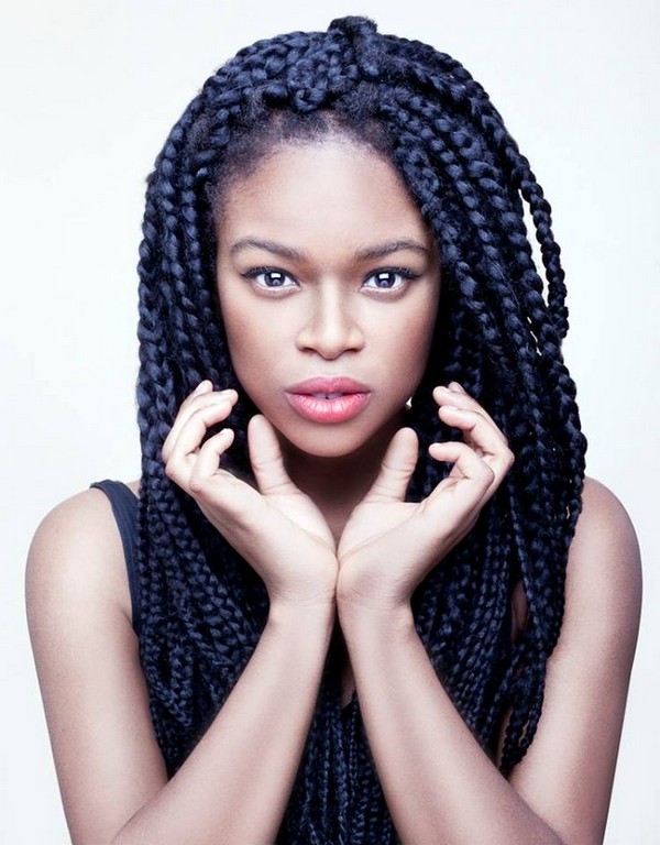  Box Braids Hairstyles Bun