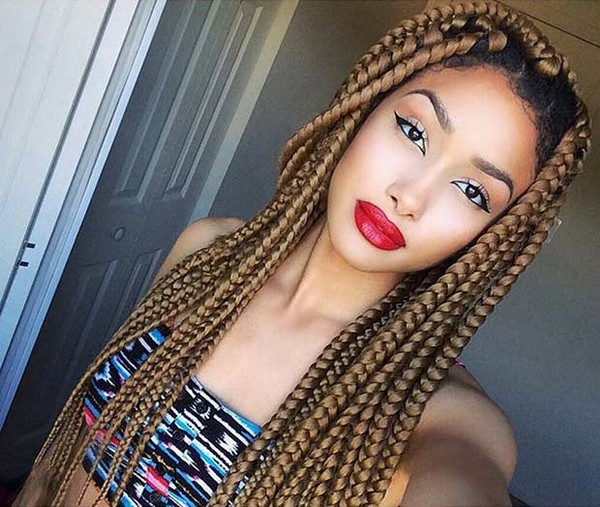 Box Braids Hairstyles Pinterest