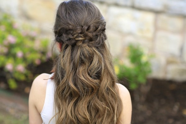 Braided Half Up