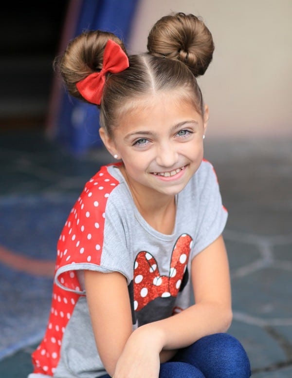 Cute Flower Girl Hairstyle