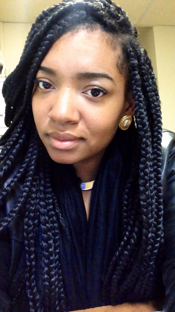 Hairstyles For Box Braids 2015