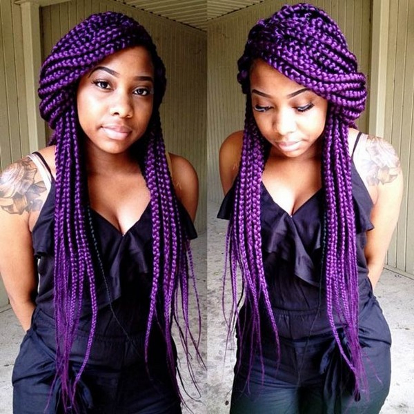 Jumbo Box Braids Ideas