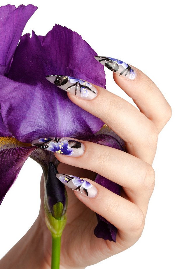 Pointy Nails Designs