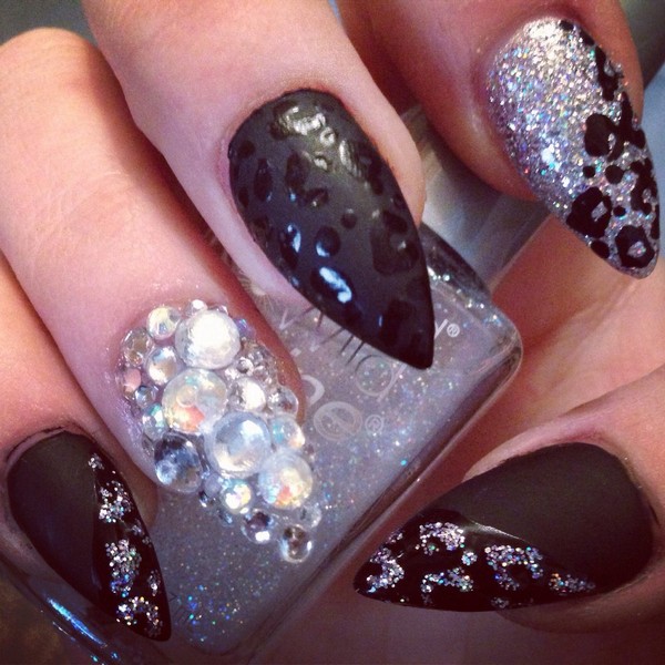 Stiletto Nails Designs 2015