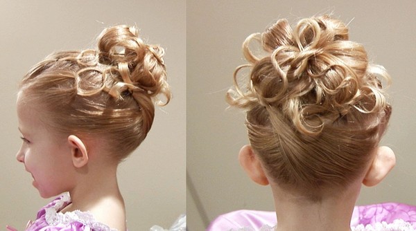 Little Girl Hairstyles For Wedding
