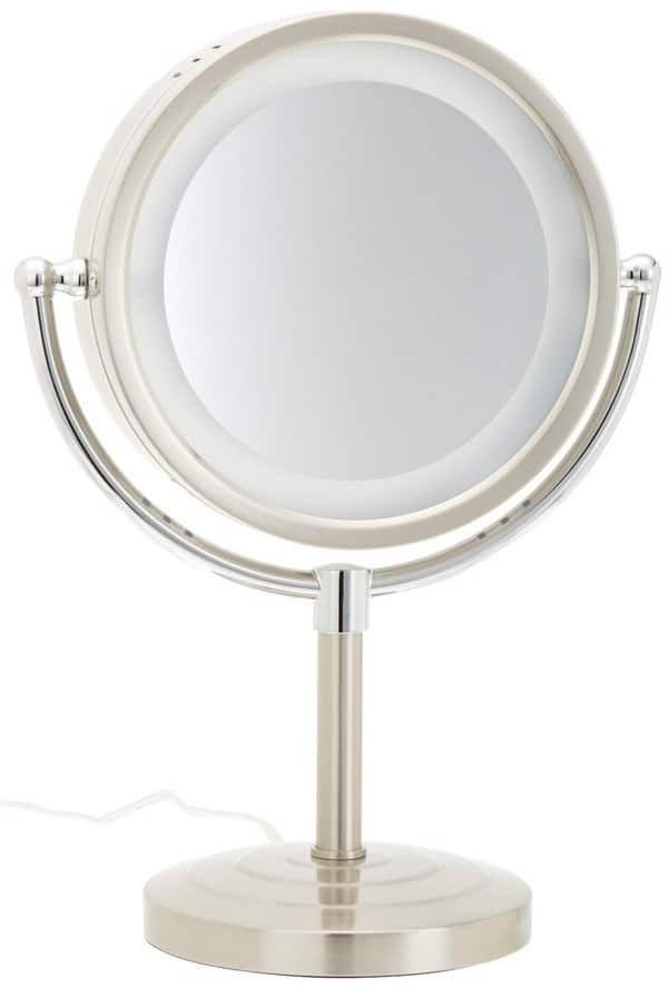 Jerdon Halo Lighted Makeup Mirror Walmart