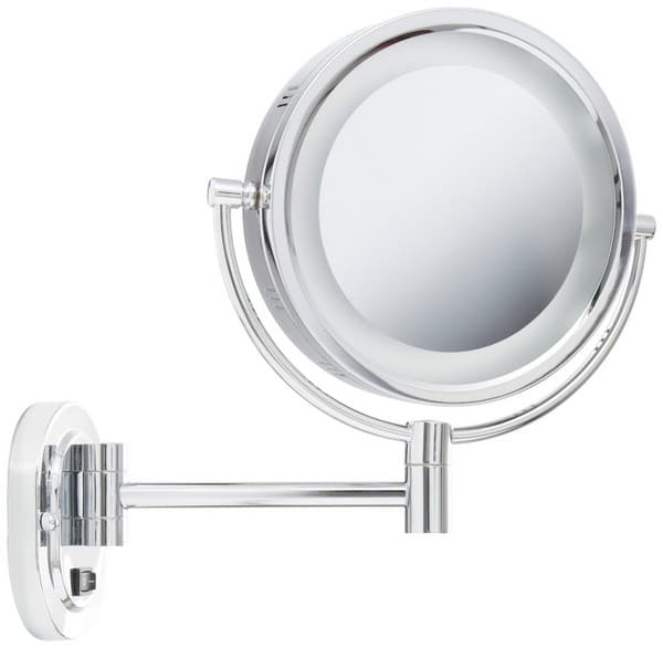 Jerdon Makeup Mirror With Light Bulbs