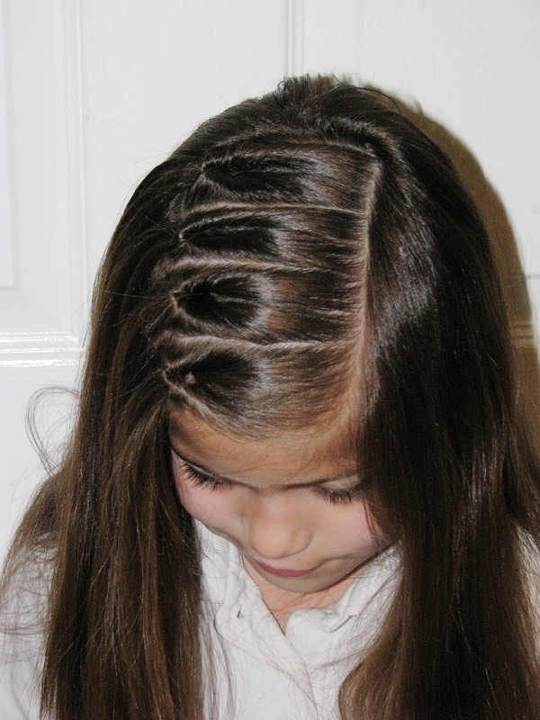 Hairstyle For A Little Girl