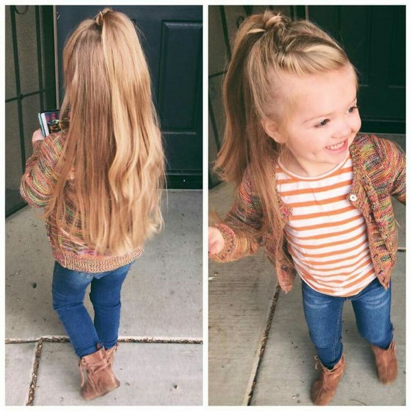 Little Girl Hairstyles Half Up Half Down