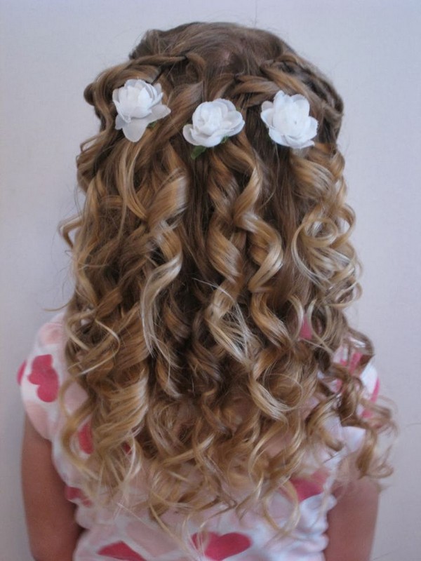 Little Girl Hairstyles Weddings