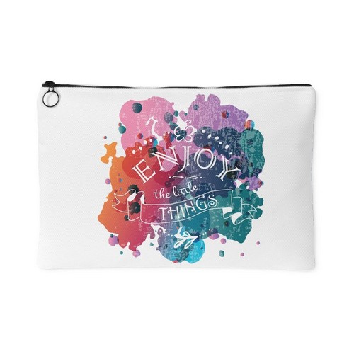 Makeup Bag With Brush Holder