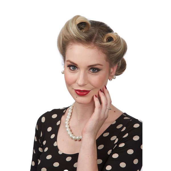 Vintage Hairstyles For Curly Hair