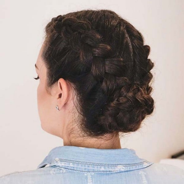 Braided Updo Styles: 50 Easy Braided Updo Hairstyles That Will Trend