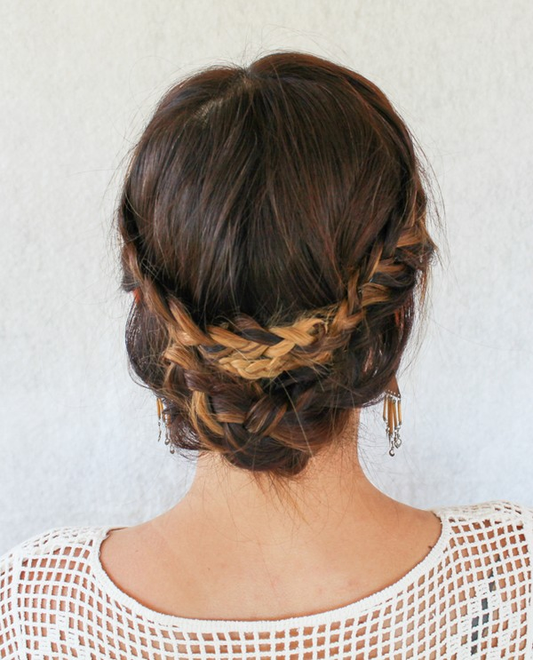 Braided Updo Hairstyles Easy