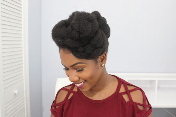 Braided Updo Styles With Weave