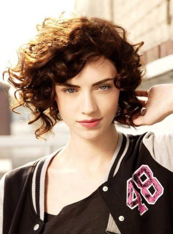 Easy Hairstyles For Curly Short Hair