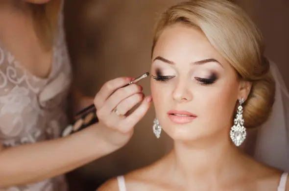 wedding makeup bride