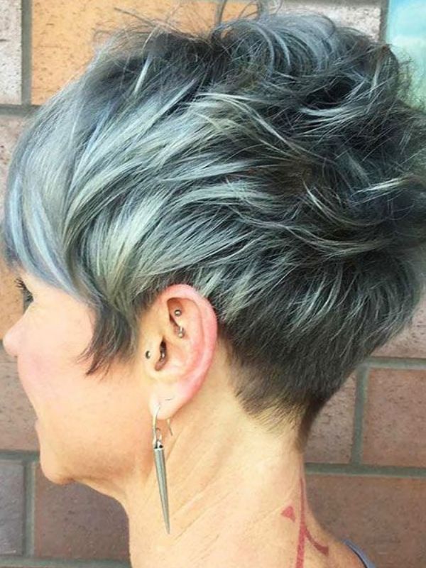 Hairstyles For Women Messy Pixie