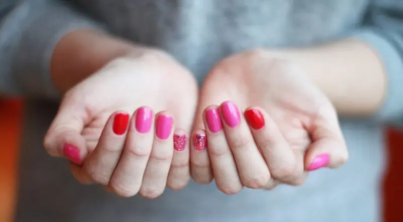pink nails designs