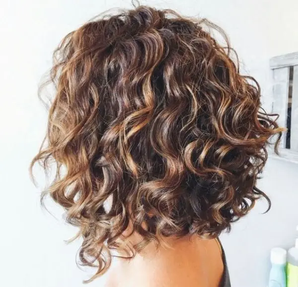 Balayage Curly Hair