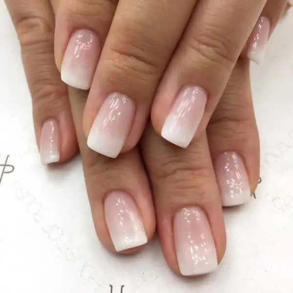 French Ombre Nails